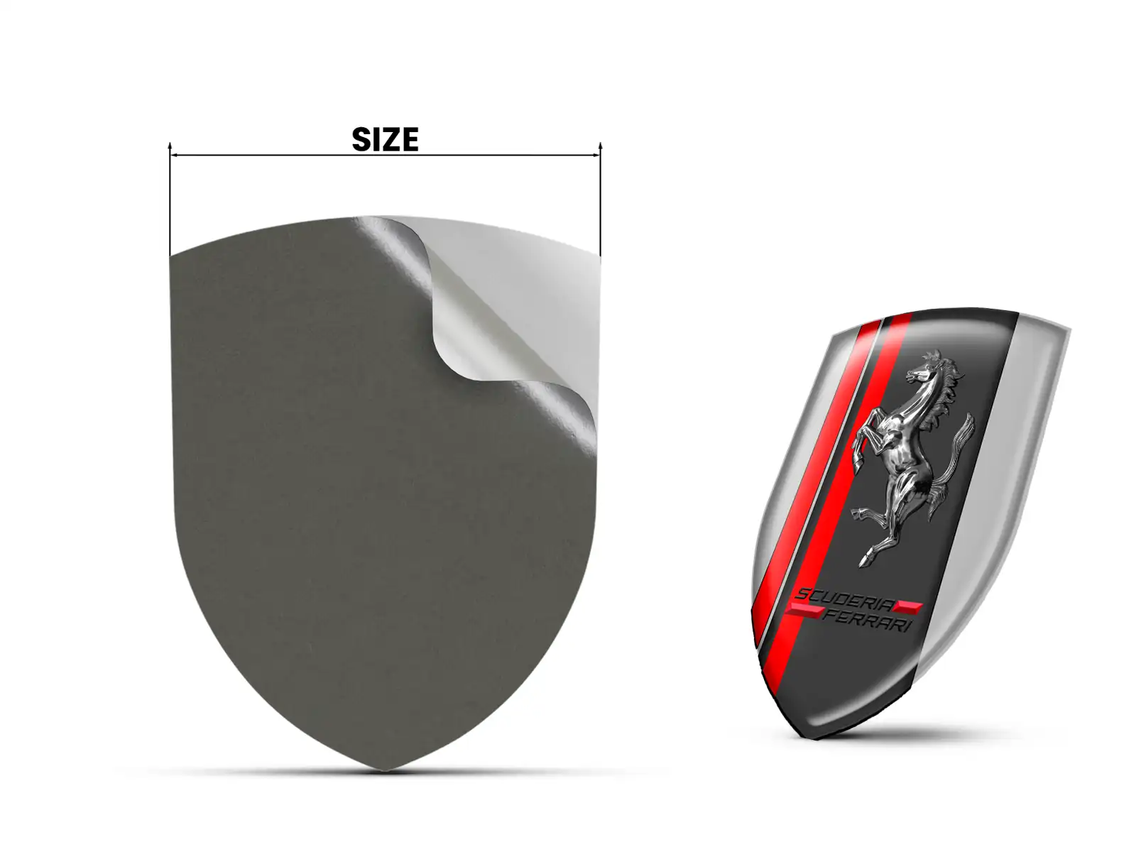 Ferrari Design Autocollants Auto Limité Résistants Qualité